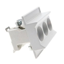 Podstawa bezpiecznikowa D01 3P 16A porcelanowa TFRN01C