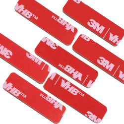 Taśma piankowa, dwustronna 3M 10x30 mm zestaw 7 szt.