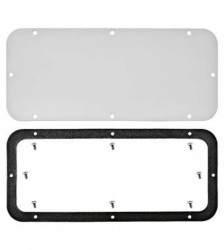 Płyta czołowa pełna WSA typu C, wycięcie W300 D190mm