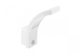 Oprawa PARIS LED z czujnikiem ruchu,10W,900lm,IP54,AC220-240V,50/60Hz,140,9m,4000K,biała