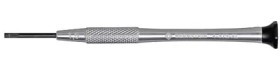 Watchmaker screwdriver, 1.5 mm, slotted, BL 16 mm, L 83 mm, 4-372-AL