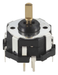 Przełącznik typu joystick Center-push, 4-osiowy Chwilowy DPDT Alps Alpine Wtyczka PC Dźwignia