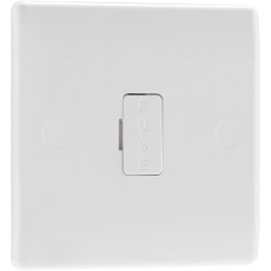 BG 854 White Nexus Moulded Unswitched 13A Fused Connection Unit