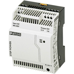 Phoenix Contact 2868583 STEP-PS/1AC DIN Rail Power Supply 12V DC 5A 60W