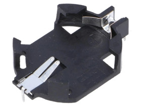 Podstawka 2032,BR2032,CR2032 Il.bat 1 poziomy,THT UL94V-0 120591-1