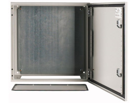 Obudowa hermetyczna natynkowa 500x500x250mm drzwi metal płyta montażowa IP65 CS-55/250 111691 EATON