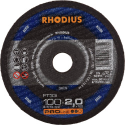 Zestaw tarcz tnących Rhodius FT33 200736 25 szt.