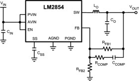 4A 500 kHz / 1 MHz Synchronous Buck Regulator