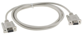 Kabel szeregowy, długość 1.8m, złącze A: 9-stykowe D-sub, złącze B: 9-stykowe D-sub