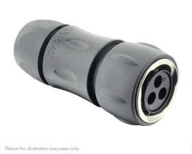 Złącze wielostykowe przemysłowe 3-pinowe Montaż na kablu Wtyczka Souriau Sunbank by Eaton