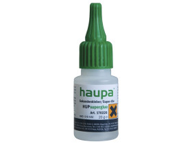 Klej sekundowy HUPsuperglue 20 g 170226 HAUPA