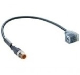 Kabel konfekcjonowany jednostronnie zakończony złącze zaworowe zgodne z DIN EN 175301-803 typ C VCD 1A-1-3-226/2 M