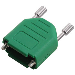 Encitech 6263-0146-01 D-Sub Housing 9-pin polyamide 180&#xB0; Green