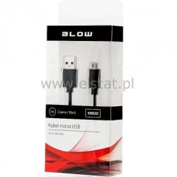Kabel WT USB A- WT micro USB B czarny 1m ( 3,0 )