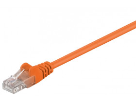 CAT 5e Patchkabel, U/UTP, Orange
