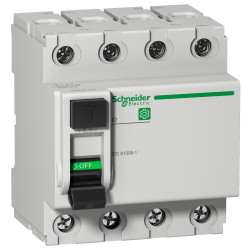RCCB, Typ AC, 4-biegunowy, 40A, 300mA, Schneider Electric, ID Multi 9 415V ac