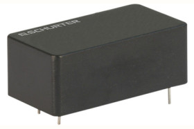 Filtr RFI 2.5A 1-fazowy 250 V AC 60Hz 2 x 2 mH Schurter, montaż THT