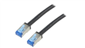 Cq7063s Patch Cord S/Ftp 6A Linka Cu Pe Czarny 3M 26Awg