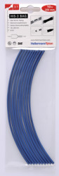 Heatshrink tubing, 3:1, (3/1 mm), PE, crosslinked, blue, 308-30312