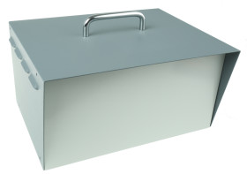 Obudowa urządzeń elektronicznych Stal wysokość zew: 159 mm szerokość zew: 298 mm długość zew: 245 mm IP30 197 x 298 x