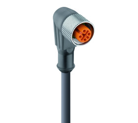 Przewód czujnik-siłownik ze złączem Złącze M12 liczba rdzeni 4 długość 5m Rodzaj A Żeńskie