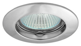 Oczko 50W/12V MR16 IP20 okrągłe stałe aluminiowe chrom AXL 5514-C GXPL004