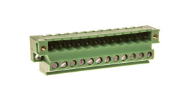 Wtyk Śrubowy Do Płytek Drukowanych 12P Zielony Mvstbu 2,5/12-Gfb-5,08 1788444...