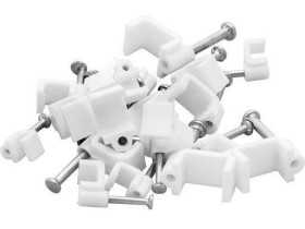 UCHWYTY NA KABEL PŁASKI 10MM