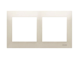 SIMON 54 Ramka 2 podwójna kremowa uniwersalna IP20/IP44 DR2/41 KONTAKT SIMON