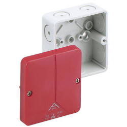 Spelsberg 80270701 Junction Box red 80x80x52mm IP65 self-sealing