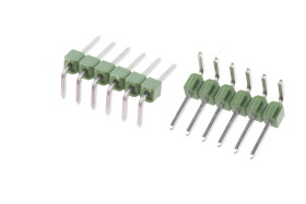 Złącze szpilkowe 6-pinowe raster: 2.54mm -rzędowe TE Connectivity Przewlekany 3.0A