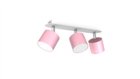Lampa Sufitowa Dixie Pink 3Xgx53 Mlp7611 Milagro