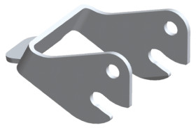 Akcesorium złącza Złącze hybrydowe Motorman Metalowy zacisk boczny