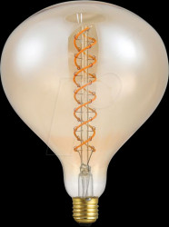 LX023911805 E27 LED lamp, 6 W, 350 lm, 2000 K, gold, filament, dimmable