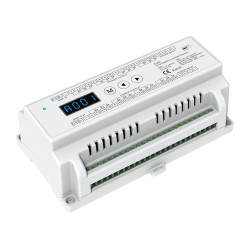 24-kanałowy sterownik dekoder DMX512 / RDM 12-24VDC 24x3A