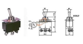 PRZEŁĄCZNIK KN3/C/-101 2 POZ 2 PIN KN3