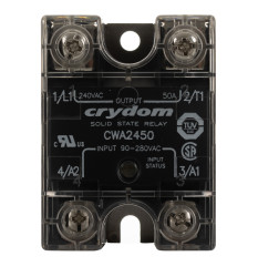 Przekaźnik półprzewodnikowy Montaż na panelu 50 A rms Sensata Crydom 280 V rms SCR