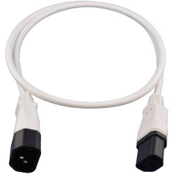 HAWA R776 C13/C14 Appliance Cable 3m White Cold-Device Extension