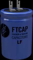 Electrolytic capacitor, 100 µF, 500 V (DC), -10/+30 %, can, Ø 35 mm, LFA10150035050