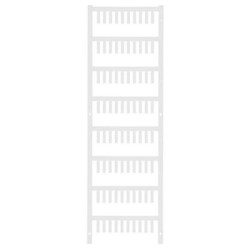 Oznacznik na przewody Weidmüller VT SF 00/12 NEUTRAL WS V0 1752200001, montaż: zaciskanie, 3.2 x 12 mm, 800 szt.