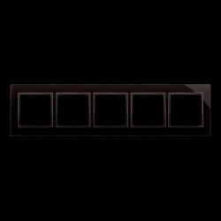 Ramka pięciokrotna szklana zastygła lawa DRN5/73 Kontakt Simon54 Nature