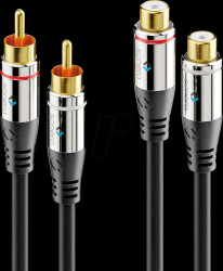 S-AC710-015 sonero 2x RCA 1.5-m stereo extensions