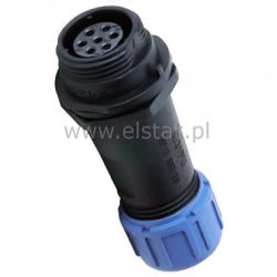 Złącze przemysłowe SP1311/S9-6 GN kabel ( 9P 1,8A)