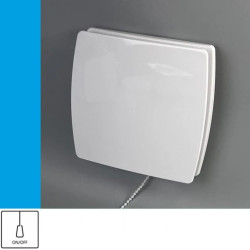 Wentylator domowy Eol F10P przełącznik pociągany, fi 100 mm, kolor biały