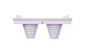 Płyta Przepustowa 2 Dla Kabli 30-72 Mm Ip65 Do Ścianek 300Mm Mi Fp72 20001026