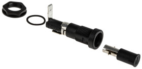 Oprawa bezpiecznikowa montowana w tablicach Montaż panelowy rozmiar: 5 x 20mm 16A 250V ac Szybkozłącze Eaton