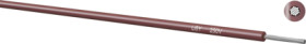 PTFE-switching strand, Li5Y_250V, 0.032 mm², AWG 32, 7 x 0.08 mm, brown, outer Ø 0.48 mm, 570703202