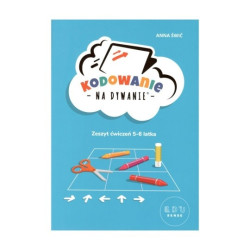 Zeszyt ćwiczeń 5-6-latka - kodowanie na dywanie - zestaw 26 zeszytów - Anna Świć