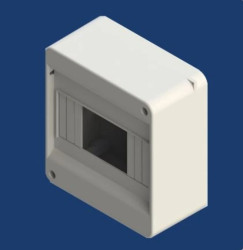 Rozdzielnica modułowa 1x6 natynkowa IP20 bez klapki S-6 800584 ENE-00317