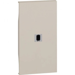 LIVING NOW klawisz z okienkiem podświetlenia bojler 2mod. piaskowy beż KM01M2SN